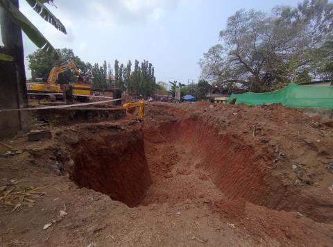 Excavation started